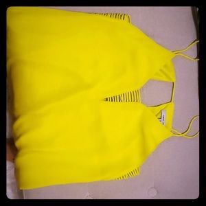 Dress Bright yellow